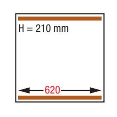 Machine sous-vide, double chambre 620x750xh210 mm. CF-175T/S